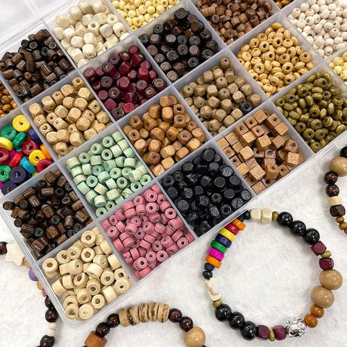 DIY Wooden Beads Lucky Bags - Open in Live