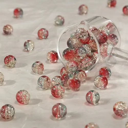 DIY Glass Beads lucky Bags-Open in live