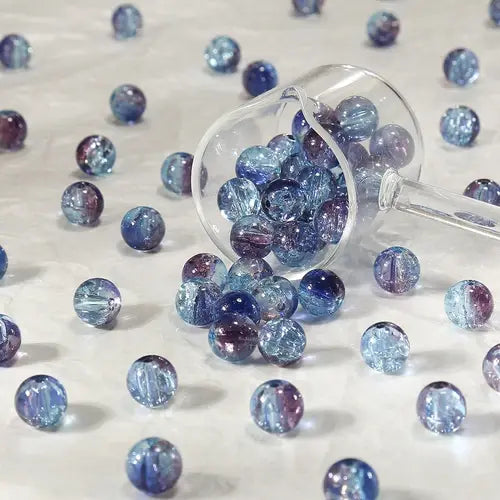 DIY Glass Beads lucky Bags-Open in live