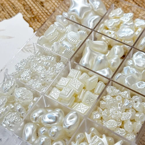 DIY peal beads mystery bags - opened in the live