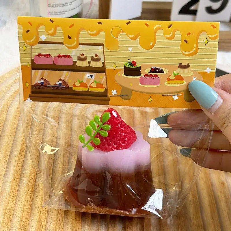 Cake-Shaped Squishy Toys  - simulation squishy toys