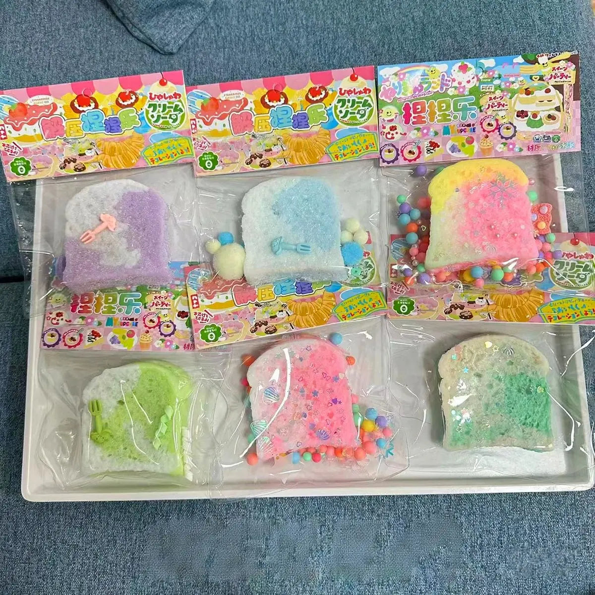 Cake-Shaped Squishy Toys  - simulation squishy toys