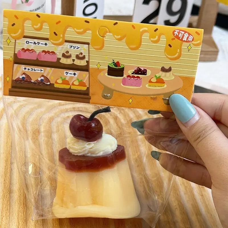 Cake-Shaped Squishy Toys  - simulation squishy toys